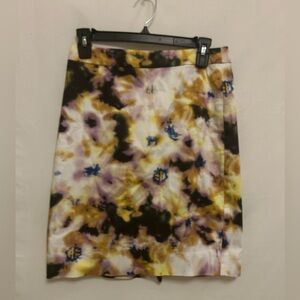 J. Crew‎ Printed Pencil Skirt Size 0